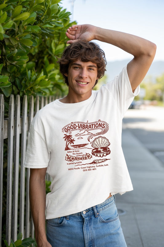 Good Vibrations Graphic Tee – Paradise Sound Edition