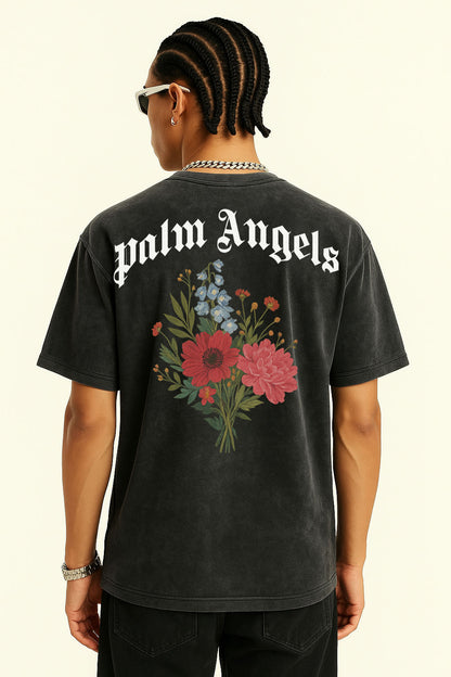 Men‘s Palm Angels Floral Graphic Tee