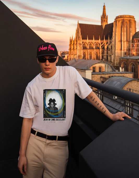 Basquiat Film Frame Graphic Tee – Vintage Tribute Edition