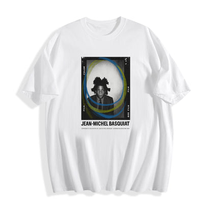 Basquiat Film Frame Graphic Tee – Vintage Tribute Edition