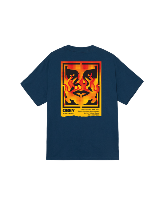 ICON STENCIL FLAME CLASSIC T-SHIRT