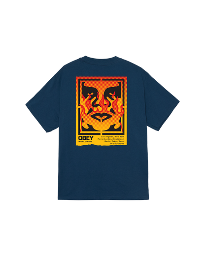 ICON STENCIL FLAME CLASSIC T-SHIRT