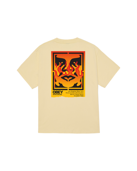 ICON STENCIL FLAME CLASSIC T-SHIRT