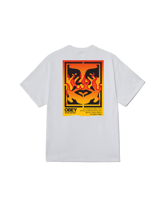 ICON STENCIL FLAME CLASSIC T-SHIRT