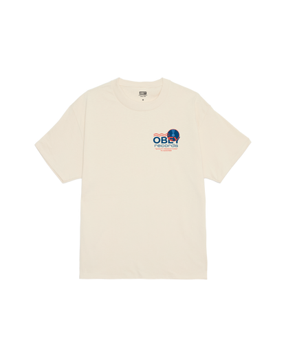 OBEY RECORDS SOUND WAVES CLASSIC T-SHIRT