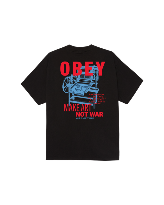 PRINTING PRESS MAKE ART CLASSIC T-SHIRT