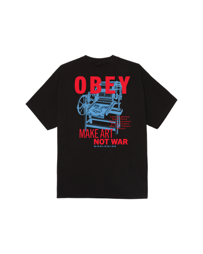 PRINTING PRESS MAKE ART CLASSIC T-SHIRT
