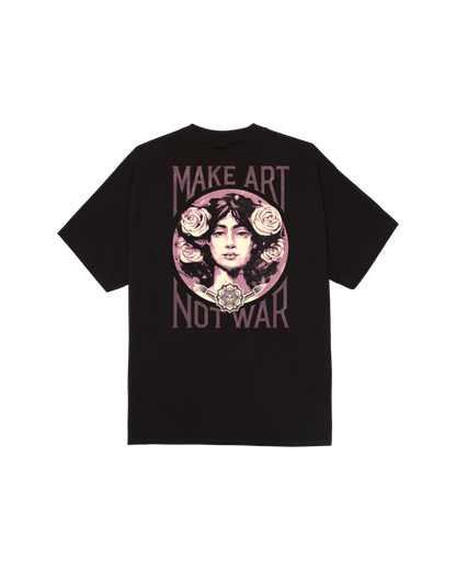 MAKE ART NOT WAR CLASSIC T-SHIRT