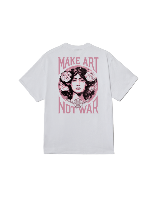 MAKE ART NOT WAR CLASSIC T-SHIRT