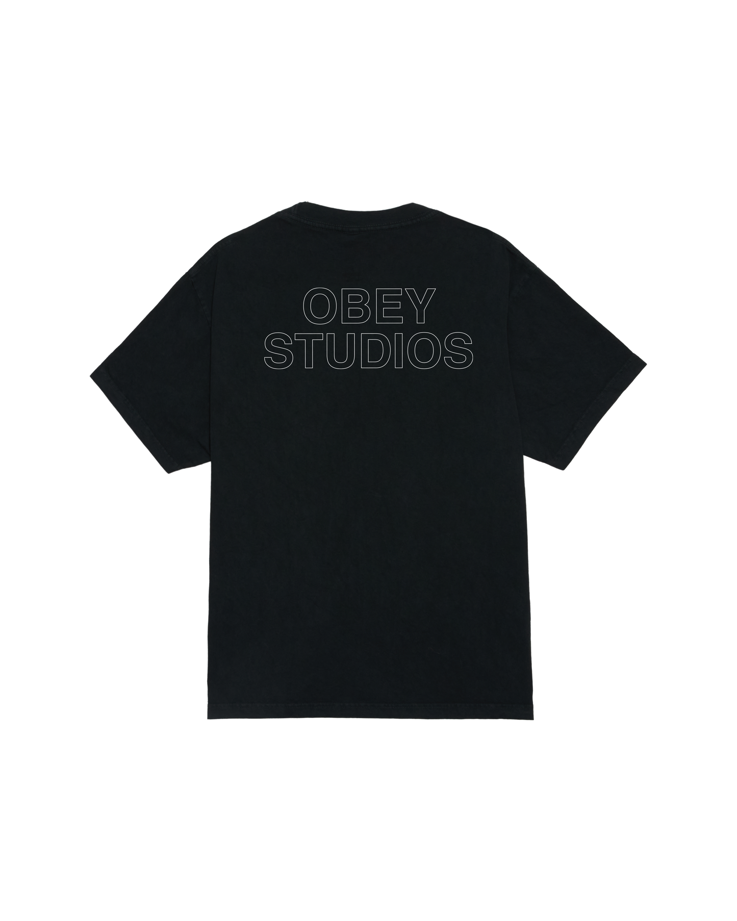 OBEY STUDIOS OUTLINE PIGMENT T-SHIRT