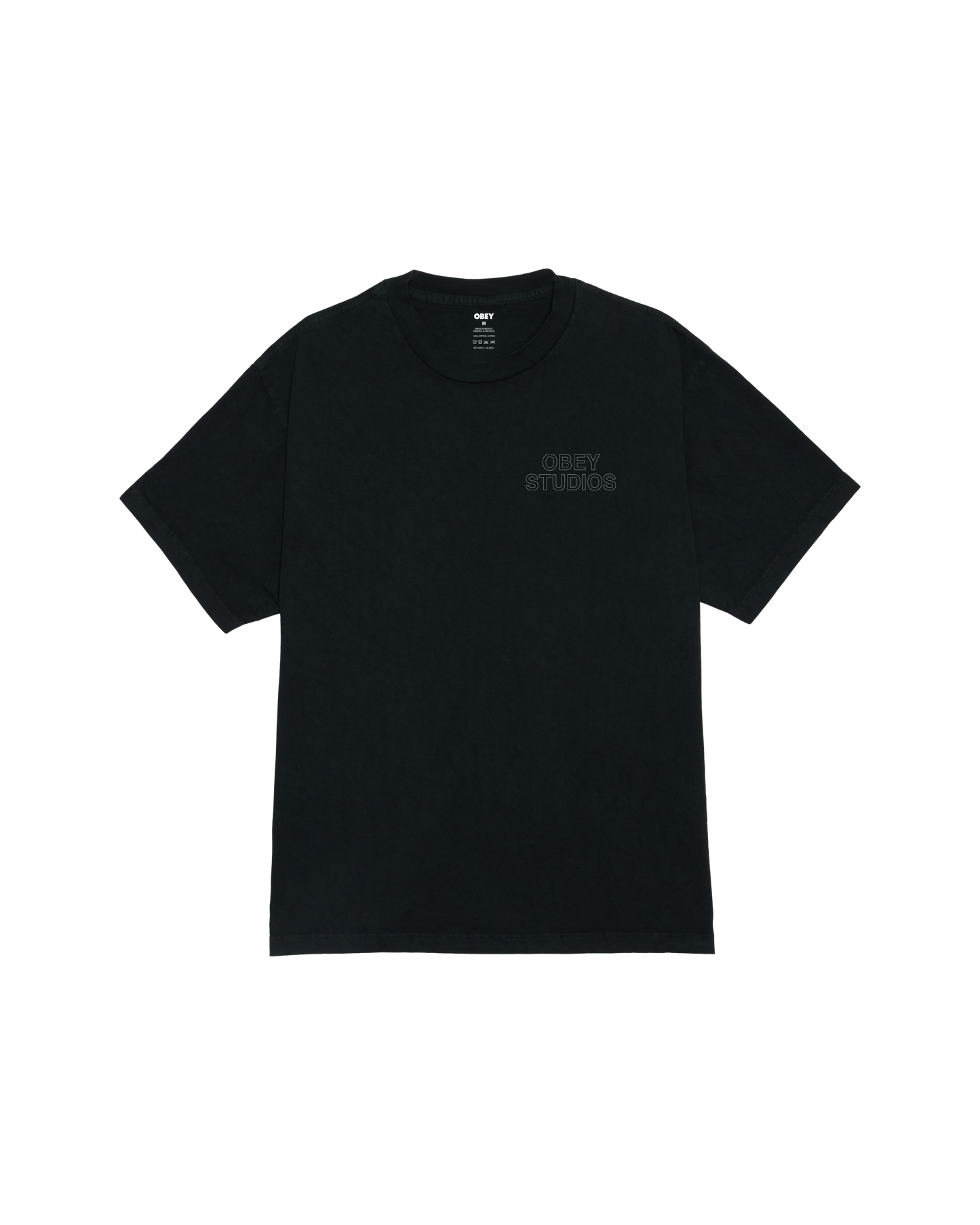 OBEY STUDIOS OUTLINE PIGMENT T-SHIRT