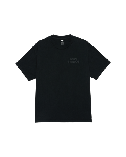 OBEY STUDIOS OUTLINE PIGMENT T-SHIRT