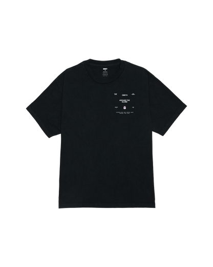 AROUND THE GLOBE PIGMENT T-SHIRT