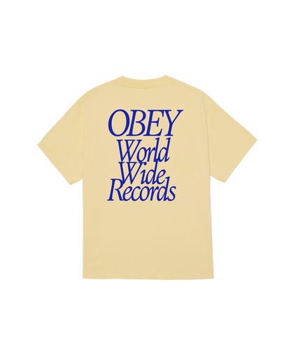 WORLDWIDE RECORDS PIGMENT BOX T-SHIRT