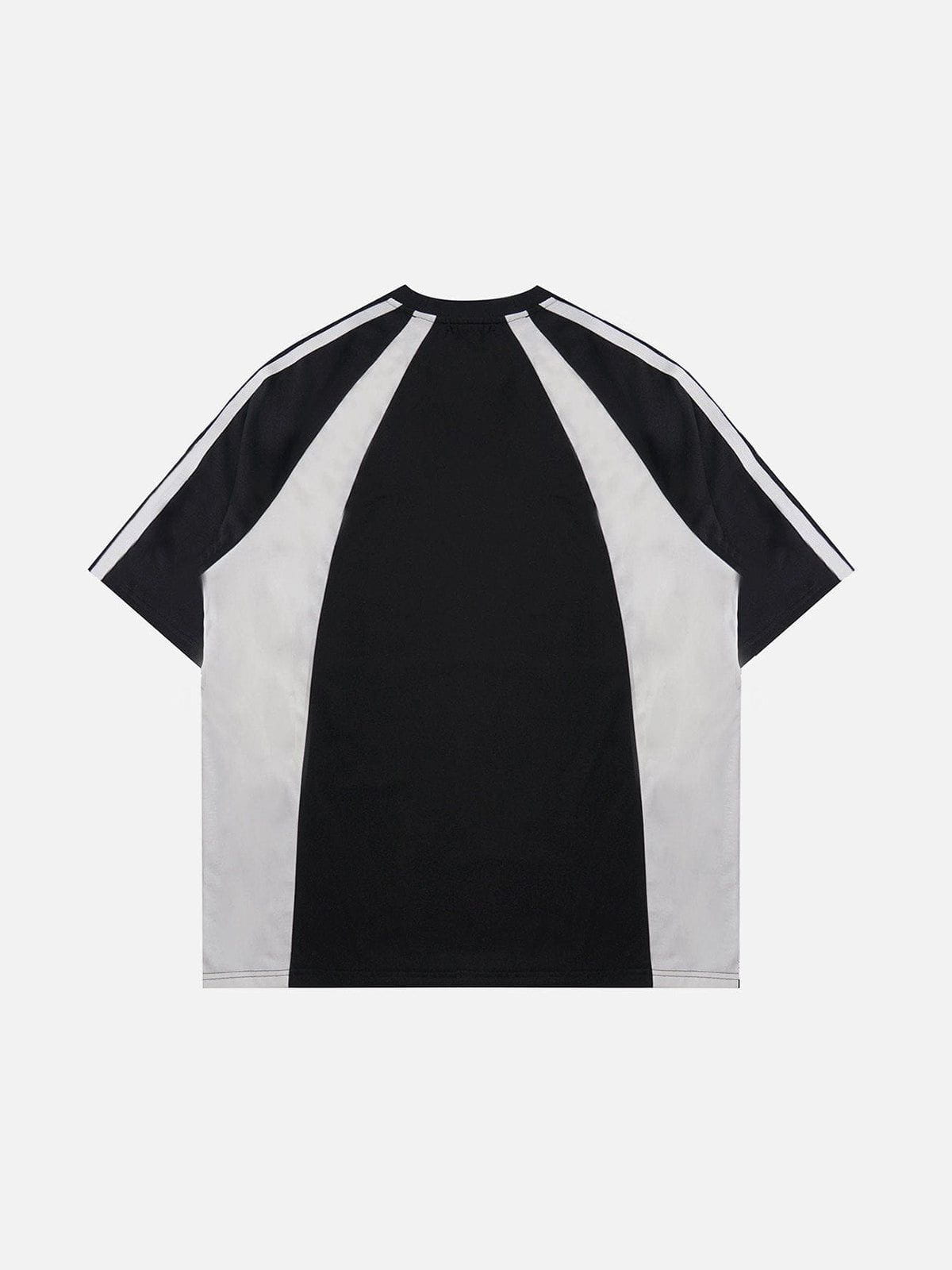 Aelfric Eden Patchwork Contrast Racing Tee