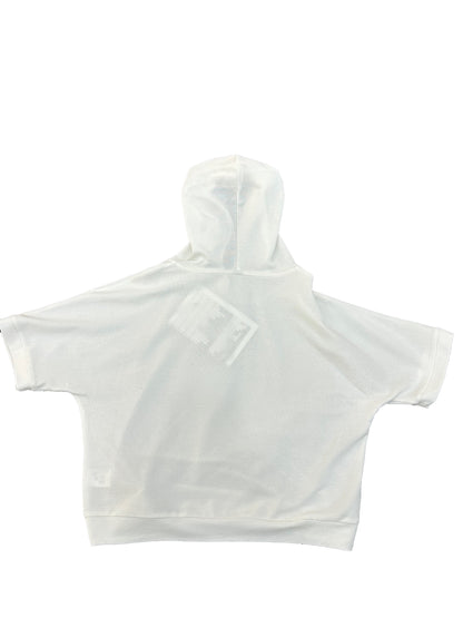 Fost Fish Women's Short Sleeve Hoodie with Drawstring
