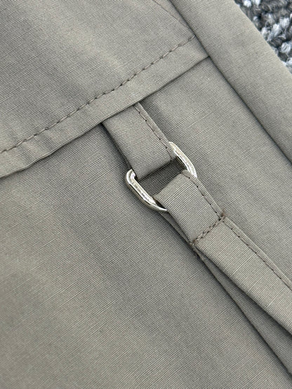 Fost Fish Women's White Cargo Pants with Drawstrings