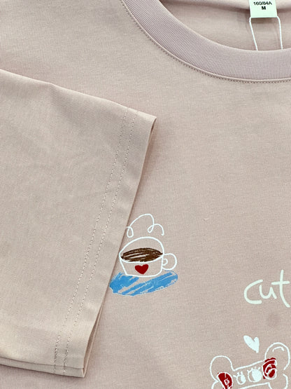 Fost Fish Women's Graphic Cartoon Tee