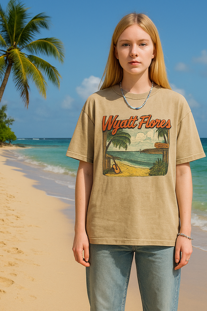 Women's "WYATT FLORES" Graphic Tee