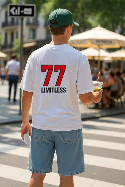 LIMITLESS 77 Graphic Tee – Street Racer Edition