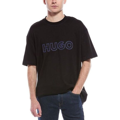 Hugo  Mens Nitlog T-Shirt, Black