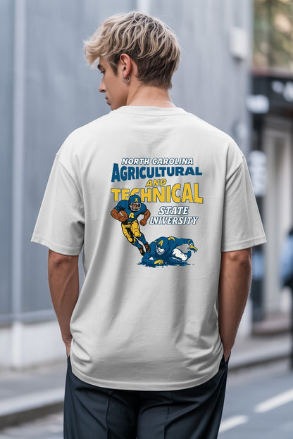 A&T Aggies Football Graphic Tee – Vintage Campus Series