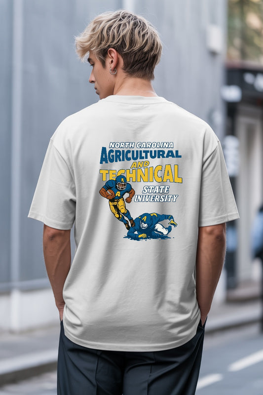A&T Aggies Football Graphic Tee – Vintage Campus Series