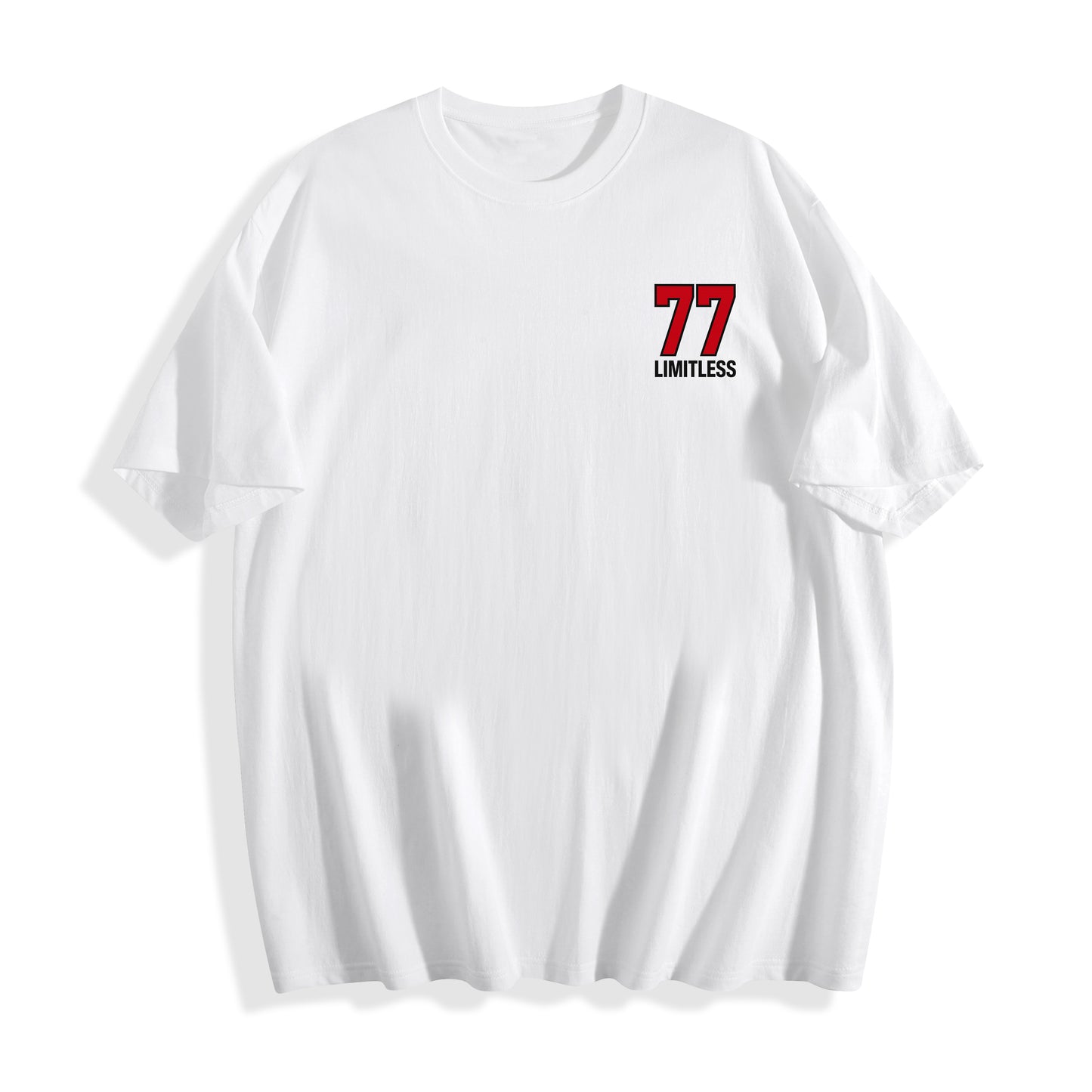 LIMITLESS 77 Graphic Tee – Street Racer Edition