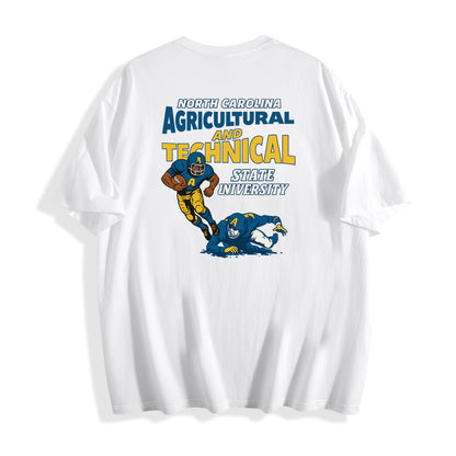 A&T Aggies Football Graphic Tee – Vintage Campus Series