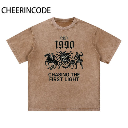 Men's "First Light Riders" Graphic Water Wash Tee