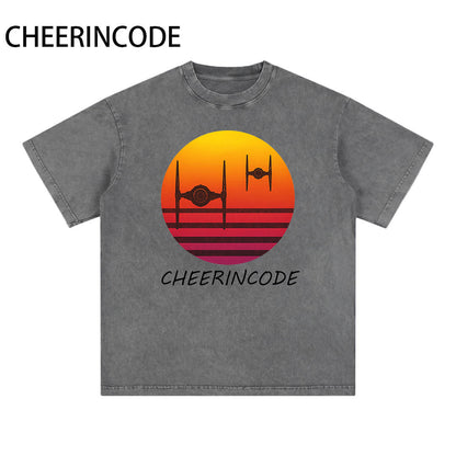 Men‘s “Galactic Sunset" Graphic Tee