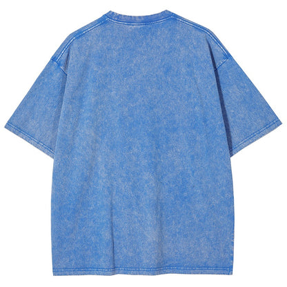 Skeletor & Grumpy Cat Vintage Graphic Tee – Washed
