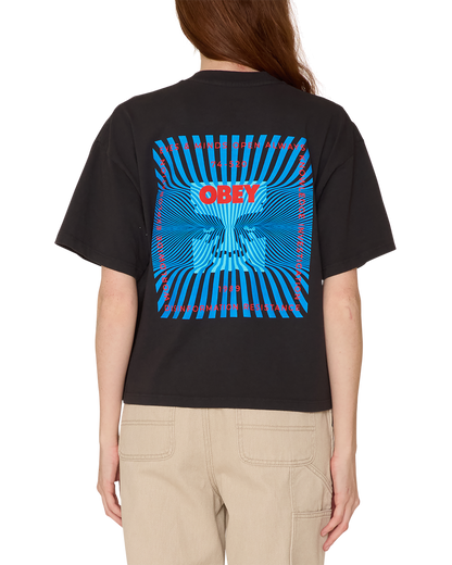 Optical Vision Graphic Oversized Tee