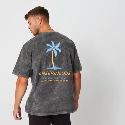 Men‘s "Palm Escape"Graphic Tee