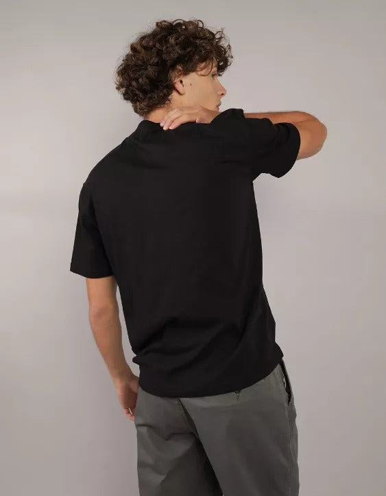 “Soaring Freedom” Eagle Graphic Tee – Black Edition