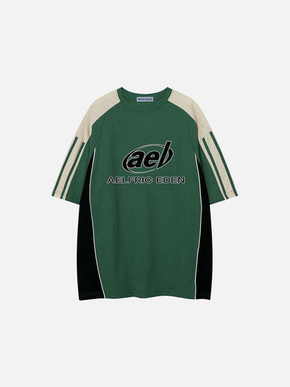 Aelfric Eden Contrast Color Speedway Tee