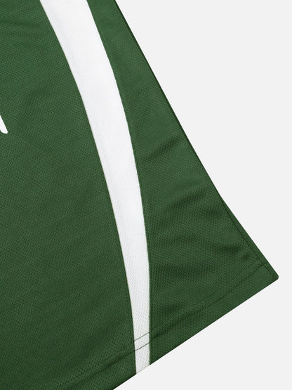 Aelfric Eden Color Blocking Print Tee