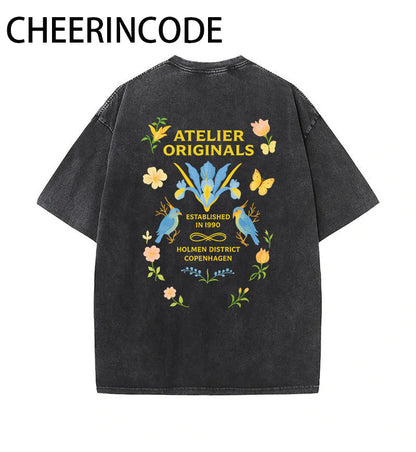 Men's "Nordic Garden" Graphic Tee
