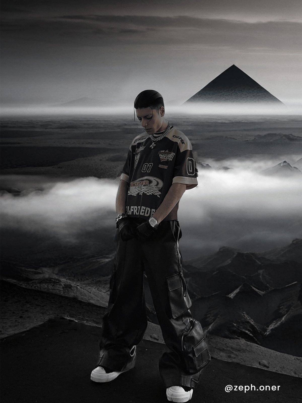 Aelfric Eden Contrast Color Racing Tee [Recommended by@addieisdaddyyy]