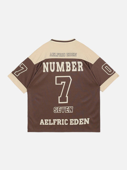 Aelfric Eden Contrast Color Racing Tee [Recommended by@addieisdaddyyy]