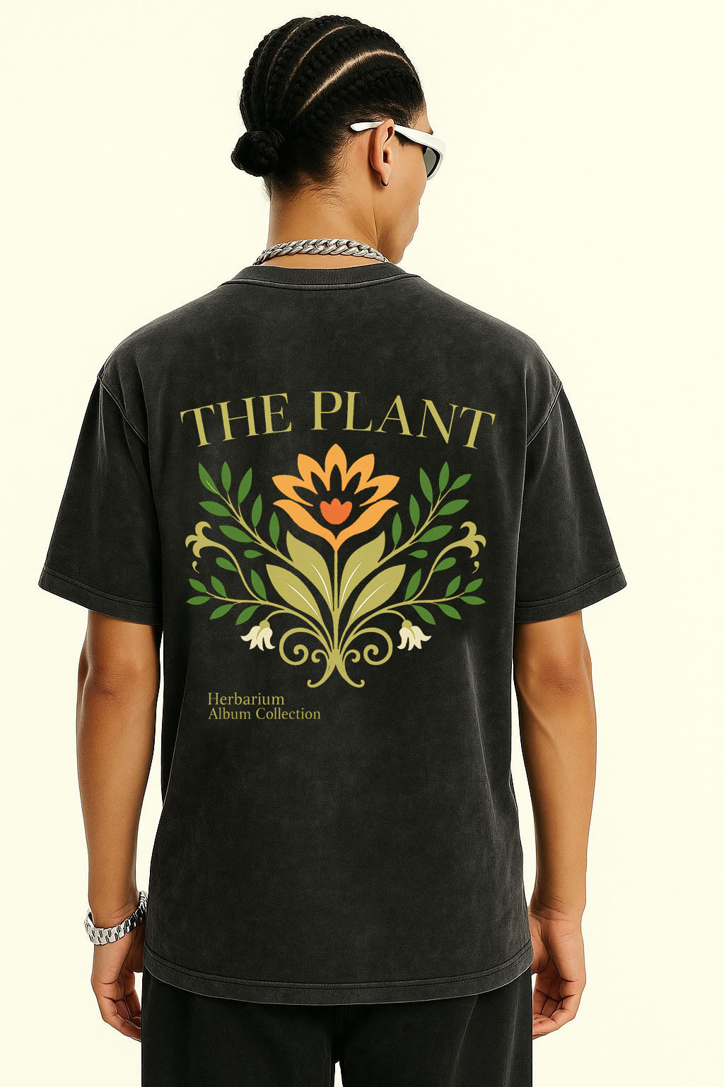 Minimalist Illustration Floral T-Shirt