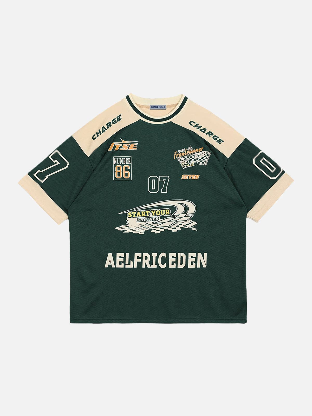 Aelfric Eden Contrast Color Racing Tee [Recommended by@addieisdaddyyy]