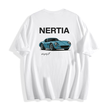 NERTIA Car Illustration Graphic Tee