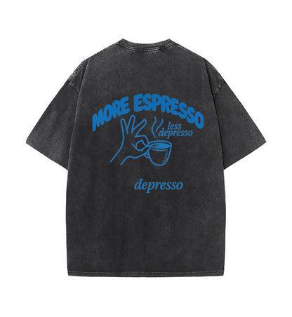 Men‘s Espresso Graphic Print Tee