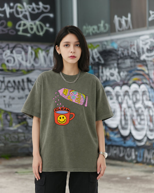 Street Art Style Cute Buttercup T-Shirt