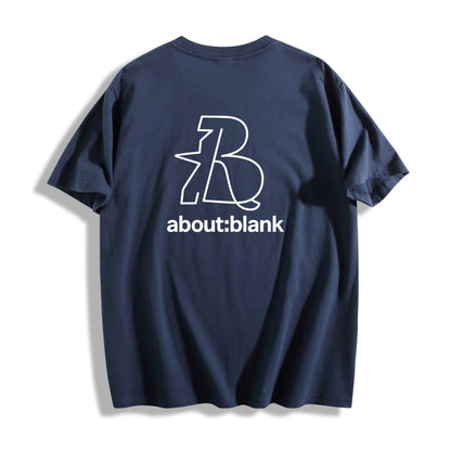 About:Blank Logo Graphic Tee