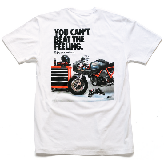 CAN'T BEAT THE FEELING SHORT SLEEVE T-SHIRT