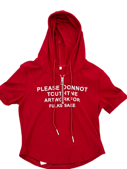 Fost Fish Women’s Graphic Crop Hoodie