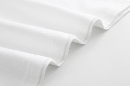 SKATE FRONT PRINT OVERSIZED T-SHIRT WHITE
