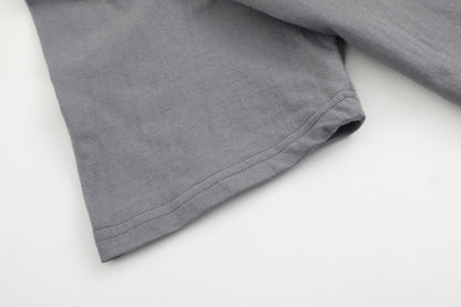 HARDCORE PLEASURES OVERSIZED SHORT SLEEVE T-SHIRT LIGHT GREY